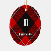 Décoration En Céramique Clan Cunningham Tartan (Droite)