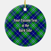 Décoration En Céramique Clan Douglas Tartan (Dos)