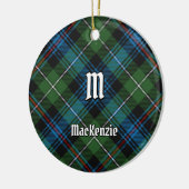Décoration En Céramique Clan MacKenzie Tartan en céramique (Gauche)