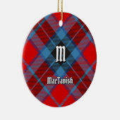 Décoration En Céramique Clan MacTavish Tartan (Droite)