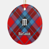 Décoration En Céramique Clan MacTavish Tartan (Gauche)