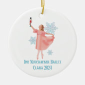 Décoration En Céramique Clara avec Nutcracker 2024 (Devant)