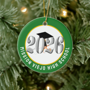 Décoration En Céramique Classe Argent de 2026 - Diplôme Photo