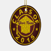 Décoration En Céramique Classe de 2015 (Droite)