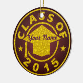 Décoration En Céramique Classe de 2015 (Gauche)