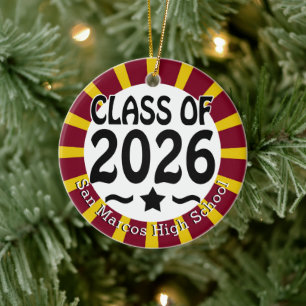 Décoration En Céramique Classe de couleurs de l'école de 2026 Photo