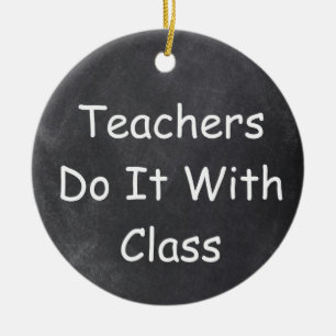 Décoration En Céramique Classe Enseignants Chalkboard Design Idée cadeau
