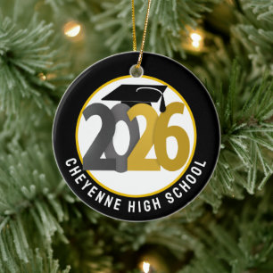 Décoration En Céramique Classe Gold Grey de 2026