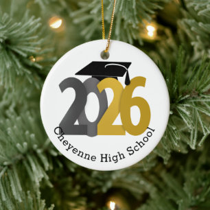Décoration En Céramique Classe Gold Grey de 2026