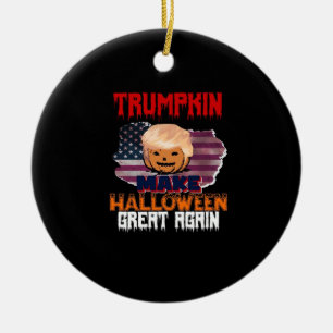 Décoration En Céramique Classique d'Halloween de Trumpkin
