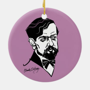 Décoration En Céramique Claude Debussy
