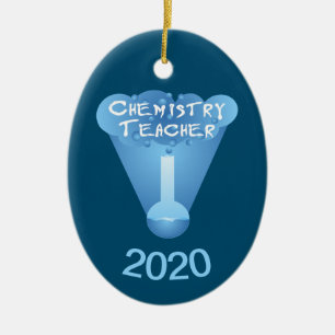 Décoration En Céramique Cloud enseignant en chimie