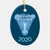 Décoration En Céramique Cloud enseignant en chimie (Dos)