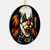 Décoration En Céramique Clown mauvais regardant fixement (Droite)