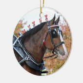 Décoration En Céramique Clydesdale ornament (Gauche)