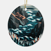 Décoration En Céramique Coastal (Gauche)