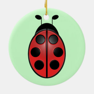 Décoration En Céramique Coccinelle