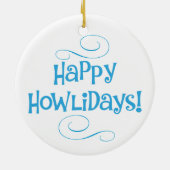 Décoration En Céramique Cocker heureux de l'anglais de Howlidays (Dos)