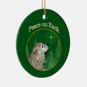 Décoration En Céramique Cocker Spaniel Peace (Droite)