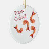 Décoration En Céramique Cocktail de crevette rose (Droite)