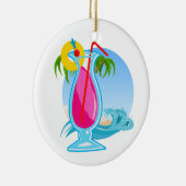 Décoration En Céramique Cocktail tropical (Droite)