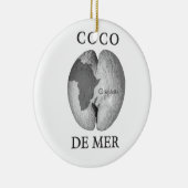 Décoration En Céramique Coco De Mer Ornament (Droite)