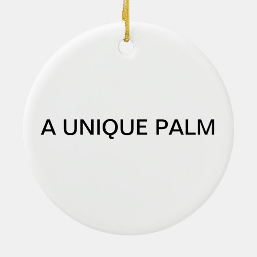 Décoration En Céramique Coco De Mer Ornament (Dos)