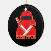 Décoration En Céramique Code Ninja Ingénieur de codage informatique Amoure (Gauche)
