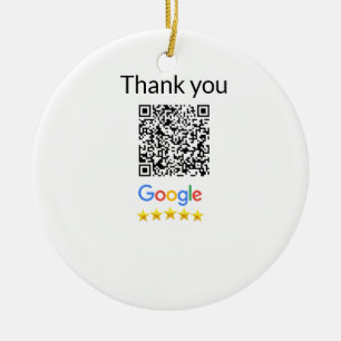 Décoration En Céramique Code QR minimal simple ajouter un logo scanner le