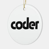 Décoration En Céramique Coder (Gauche)