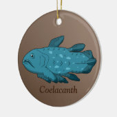 Décoration En Céramique Coelacanthe- Poisson ancien (Gauche)