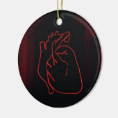 Décoration En Céramique Coeur (Gauche)