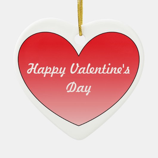 Décoration En Céramique Coeur 4 (Devant)