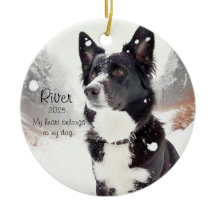 Cœur chaleureux pour amateur de chien personnalisa
