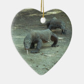 Décoration En Céramique Coeur de dragon de Komodo (Droite)