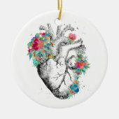 Décoration En Céramique Coeur humain (Devant)