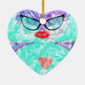 Décoration En Céramique Coeur parfait (Devant)