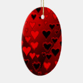 Décoration En Céramique Coeurs (Droite)