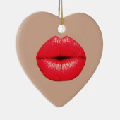 Décoration En Céramique Coffee Lips embrasser pop art (Droite)