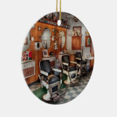 Décoration En Céramique Coiffeur - coiffeurs de Frenchtown (Droite)