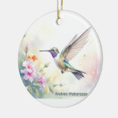 Décoration En Céramique Colibri (Gauche)