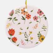 Décoration En Céramique collection de fleurs (Dos)