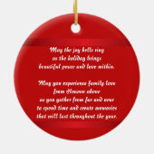 Décoration En Céramique Collection de Noël Suzanne Elizabeth (Dos)