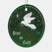 Décoration En Céramique Colombe blanche (Gauche)