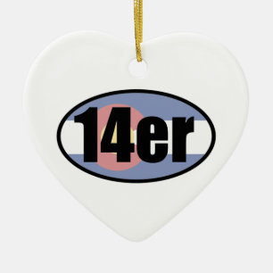 Décoration En Céramique Colorado 14ers