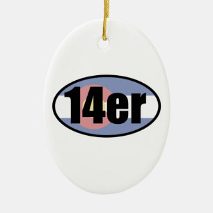 Décoration En Céramique Colorado 14ers