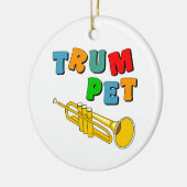 Décoration En Céramique Colorful trumpet (Gauche)