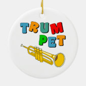 Décoration En Céramique Colorful trumpet (Dos)