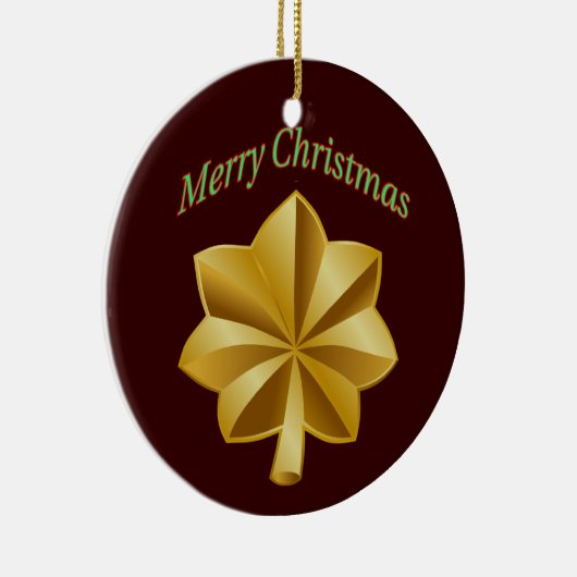 Décoration En Céramique Commandement de Noël de l'Armée (Droite)