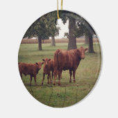 Décoration En Céramique Comment maintenant vaches Brown (Gauche)